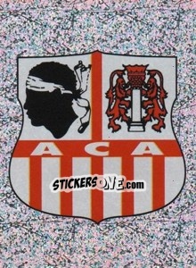 Sticker Ecusson Ajaccio - FOOT 1999-2000 n. 381 - Panini