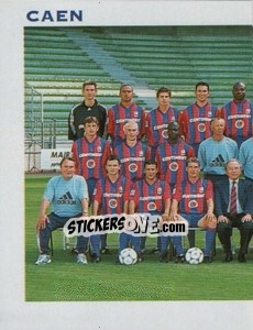 Cromo Equipe Caen - FOOT 1999-2000 - Panini