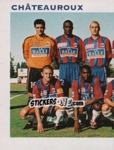 Figurina Equipe Chateauroux - FOOT 1999-2000 - Panini