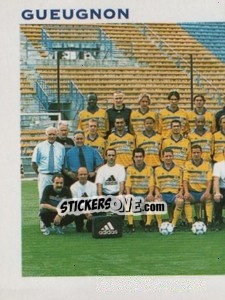 Sticker Equipe Gueugnon - FOOT 1999-2000 n. 398 - Panini