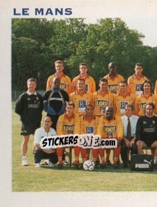 Sticker Equipe Le Mans - FOOT 1999-2000 n. 406 - Panini