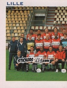 Sticker Equipe Lille - FOOT 1999-2000 - Panini