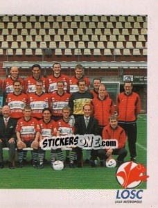 Sticker Equipe Lille - FOOT 1999-2000 - Panini
