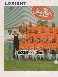 Cromo Equipe Lorient - FOOT 1999-2000 - Panini