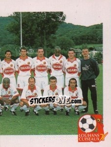 Sticker Equipe Louhans-Cuiseaux - FOOT 1999-2000 n. 416 - Panini