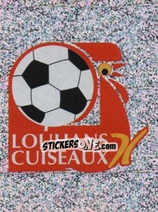 Cromo Ecusson Louhans-Cuiseaux - FOOT 1999-2000 - Panini