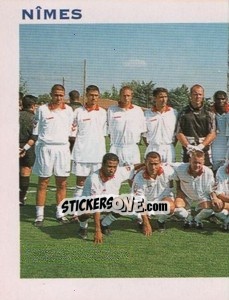Sticker Equipe Nimes - FOOT 1999-2000 - Panini