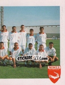 Cromo Equipe Nimes - FOOT 1999-2000 - Panini