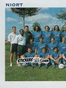 Sticker Equipe Niort - FOOT 1999-2000 - Panini