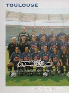 Sticker Equipe Toulouse - FOOT 1999-2000 - Panini