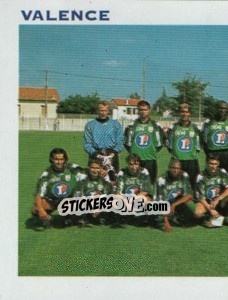 Sticker Equipe Valence - FOOT 1999-2000 - Panini
