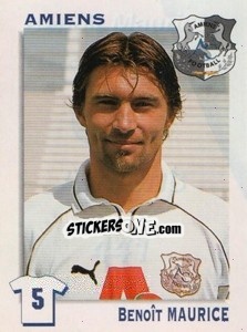 Sticker Benoit Maurice (Amiens) - FOOT 1999-2000 n. 441 - Panini