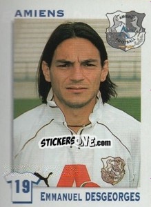 Sticker Emmanuel Desgeorges (Amiens) - FOOT 1999-2000 n. 442 - Panini
