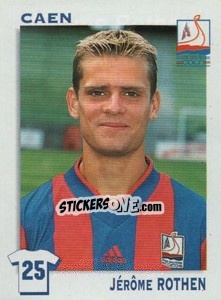 Sticker Jerome Rothen (Caen) - FOOT 1999-2000 - Panini