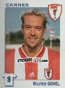 Sticker Wilfrid Gohel (Cannes) - FOOT 1999-2000 - Panini