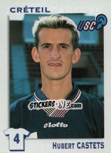 Cromo Hubert Castets (Creteil) - FOOT 1999-2000 - Panini