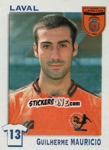 Sticker Guilherme Mauricio (Laval) - FOOT 1999-2000 n. 454 - Panini