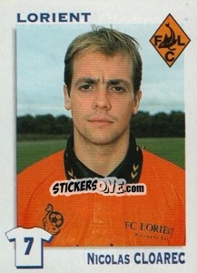 Figurina Nicolas Cloarec (Lorient) - FOOT 1999-2000 n. 459 - Panini