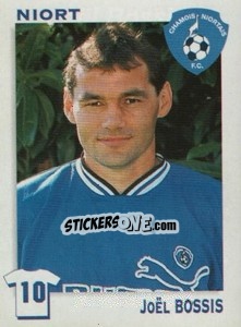 Sticker Joel Bossis (Niort) - FOOT 1999-2000 - Panini