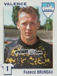 Figurina Fabrice Bruneau (Valence) - FOOT 1999-2000 - Panini