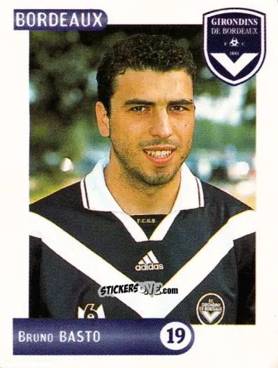 Sticker Bruno Basto - FOOT 2000-2001 n. 49 - Panini