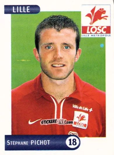 Figurina Stephane Pichot - FOOT 2000-2001 n. 103 - Panini