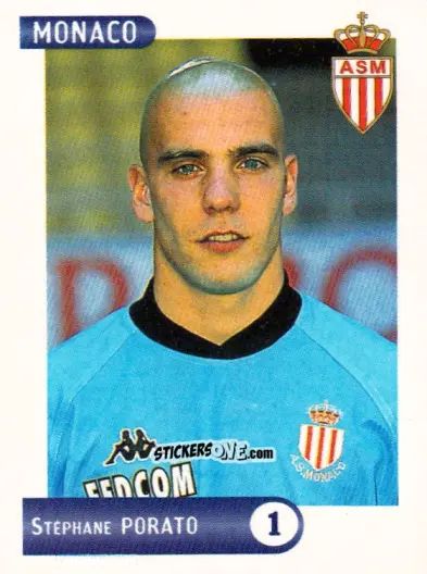 Figurina Stephane Porato - FOOT 2000-2001 n. 175 - Panini