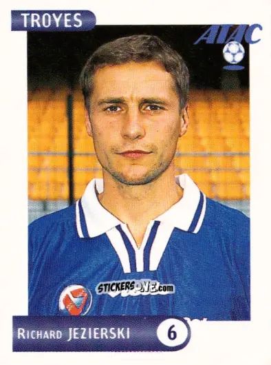 Sticker Richard Jezierski - FOOT 2000-2001 n. 329 - Panini