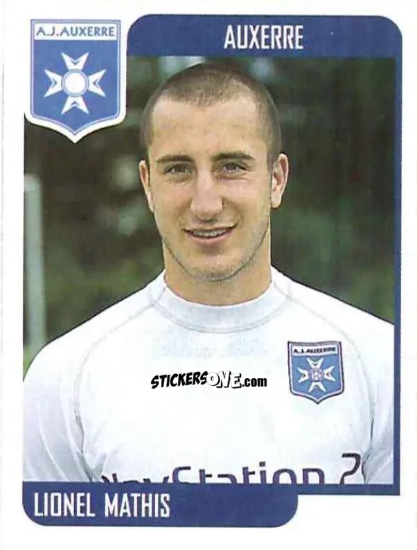 Sticker Lionel Mathis - FOOT 2001-2002 n. 21 - Panini