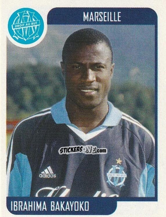 Sticker Ibrahima Bakayoko - FOOT 2001-2002 n. 193 - Panini