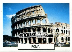Cromo Roma - Italia 1990. Goal Master - Euroflash