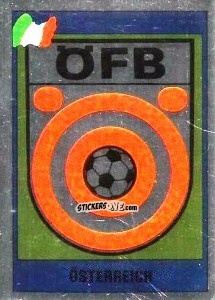 Sticker Osterreich - Italia 1990. Goal Master n. 4 - Euroflash