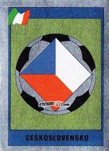 Sticker Ceskoslovensko - Italia 1990. Goal Master n. 5 - Euroflash