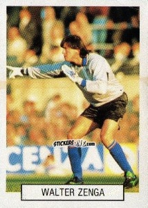 Sticker Walter Zenga - Italia 1990. Goal Master n. 8 - Euroflash