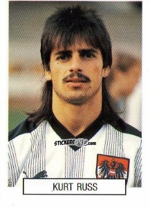 Sticker Kurt Russ - Italia 1990. Goal Master n. 28 - Euroflash