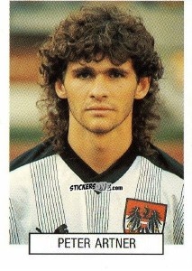 Sticker Peter Artner - Italia 1990. Goal Master n. 31 - Euroflash