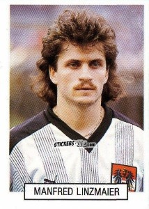 Sticker Manfred Linzmaier - Italia 1990. Goal Master n. 32 - Euroflash