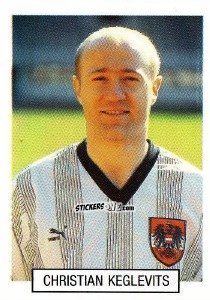 Sticker Christian Keglevits - Italia 1990. Goal Master n. 33 - Euroflash