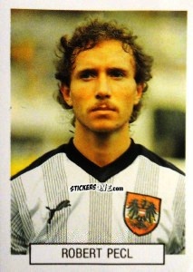 Sticker Robert Pecl - Italia 1990. Goal Master n. 35 - Euroflash