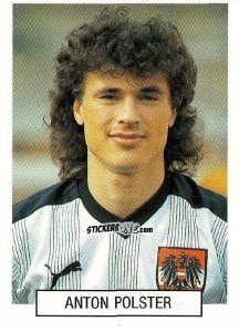 Sticker Anton Polster - Italia 1990. Goal Master n. 40 - Euroflash