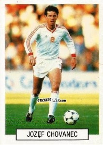 Sticker Jozef Chovanec - Italia 1990. Goal Master n. 43 - Euroflash