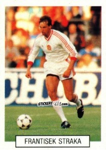 Sticker Frantisek Straka - Italia 1990. Goal Master n. 45 - Euroflash