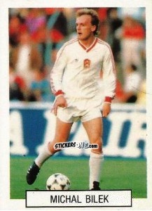 Sticker Michal Bilek - Italia 1990. Goal Master n. 51 - Euroflash