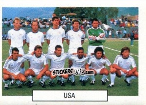 Sticker Team photo - Italia 1990. Goal Master n. 58 - Euroflash