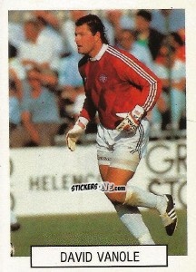 Sticker David Vanole - Italia 1990. Goal Master n. 59 - Euroflash