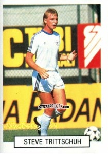 Sticker Steve Trittschuh - Italia 1990. Goal Master n. 62 - Euroflash