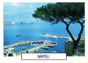 Cromo Napoli - Italia 1990. Goal Master n. 70 - Euroflash