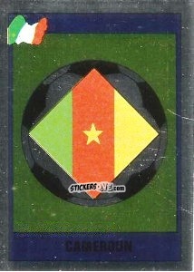 Sticker Cameroun - Italia 1990. Goal Master n. 75 - Euroflash