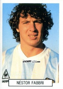 Sticker Nestor Fabbri - Italia 1990. Goal Master n. 81 - Euroflash