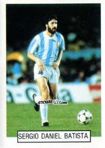Sticker Sergio Daniel Batista - Italia 1990. Goal Master n. 86 - Euroflash